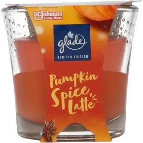 Glade svíčka vonná Pumpkin Spice Latte, 112 g