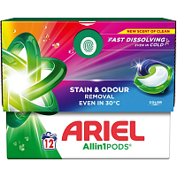 Ariel kapsle na praní Color 12 ks