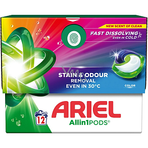 Ariel kapsle na praní Color 12 ks