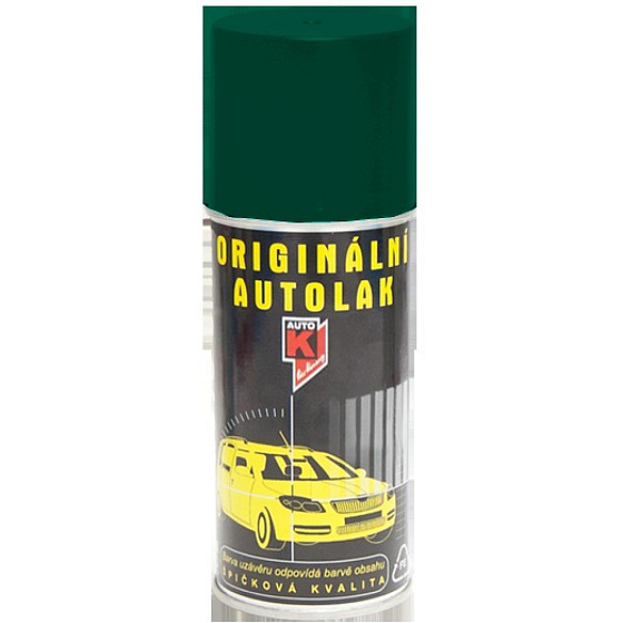 Kwasny Auto-K Color Škoda, originální autolak ve spreji, 5550 zeleň petrol, 150 ml
