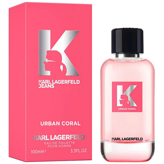 Karl Lagerfeld Jeans Urban Coral parfémovaná voda pro ženy 100 ml