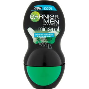 Garnier Men Mineral Cool kuličkový deodorant roll-on pro muže 50 ml