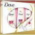 Dove Color Care šampon 250ml + kondicionér 200ml+ kondicionér sprej 200 ml, kosmetická sada