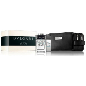 Bvlgari Bvlgari Man toaletní voda 100 ml + toaletní voda 15 ml + taška, dárková sada