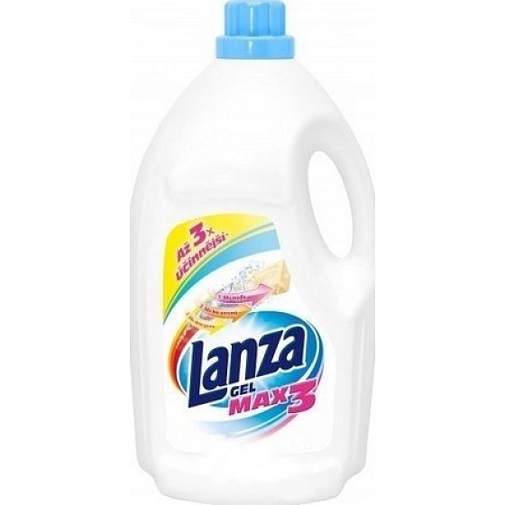 Lanza Max3 Regular gel tekutý prací prostředek 2,25 l