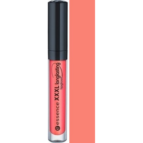 Essence Xxxl Longlasting Lipgloss lesk na rty 02 Coral Delight 4,5 ml