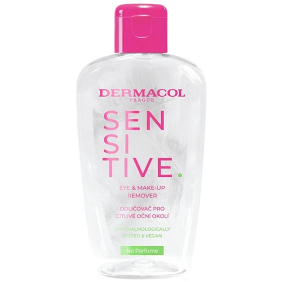 Dermacol Sensitive Eye Make-up Remover neparfémovaný odličovač očí pro citlivé oční okolí 125 ml