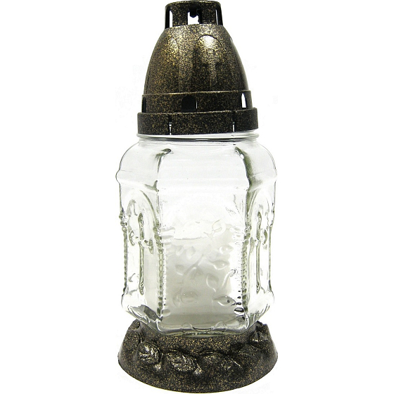 Rolchem Lampa skleněná Malá 18 cm Z-02