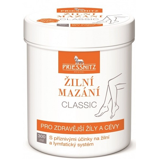 Priessnitz Classic Žilní mazání - Pro zdravější žíly a cévy 300 ml