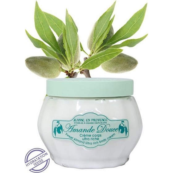 Jeanne en Provence Amande Douce Sladké mandle tělový krém 200 ml