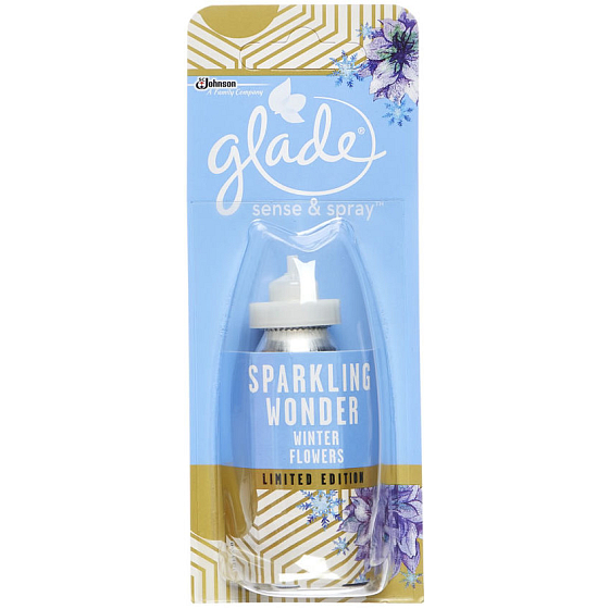Glade by Brise Sense Sparkling Wonder Winter Flowers osvěžovač vzduchu náhradní náplň 18 ml