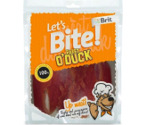 Brit Lets Bite Kachní prsa filety pamlsek pro psy 80 g