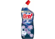 Bref Excellence Gel Color Aktiv Lavender tekutý WC čistič maximální ochrana 700 ml