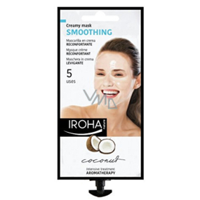 Iroha Smoothing Vyhlazující aromaterapeutická krémová maska s kokosem 25 g