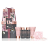Baylis & Harding Okvětní lístky růže koupelový krém 100 ml + sprchový krém 100 ml + tělové mléko 50 ml + krém na ruce 50 ml + krystalky do koupele 25 g + masážní houbička, kosmetická sada
