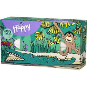 Bella Happy Baby Opice hygienické kapesníky 2 vrstvé 150 kusů