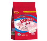 Bonux Color Pure Magnolia 3v1 prací prášek na barevné prádlo 20 dávek 1,5 kg