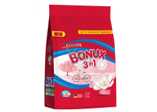 Bonux Color Pure Magnolia 3v1 prací prášek na barevné prádlo 20 dávek 1,5 kg