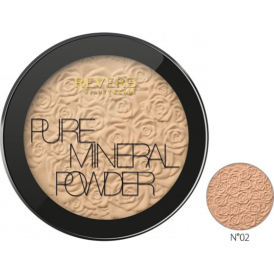 Revers Mineral Pure Compact Powder kompaktní pudr 02, 9 g