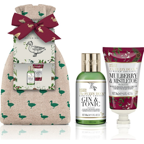 Baylis & Harding Moruše, Jmelí a Brusinka sprchový krém 100 ml + krém na ruce 50 ml, kosmetická sada