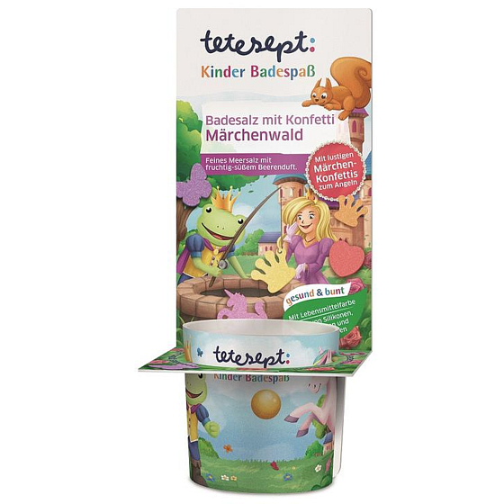 Tetesept Pohádkový les sůl do koupele pro děti 40 g