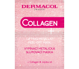 Dermacol Collagen Plus vypínací slupovací maska 2 x 7 ml