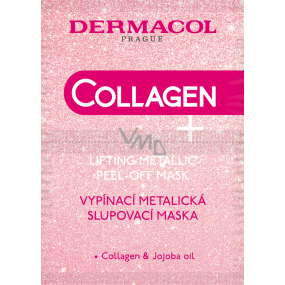 Dermacol Collagen Plus vypínací slupovací maska 2 x 7 ml