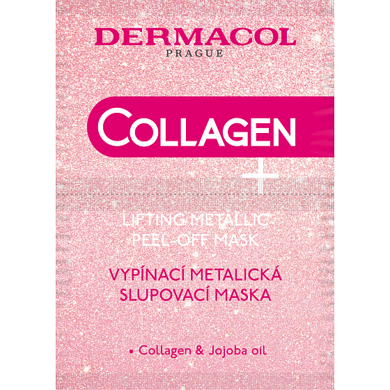 Dermacol Collagen Plus vypínací slupovací maska 2 x 7 ml