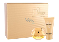 Paco Rabanne Lady Million parfémovaná voda pro ženy 50 ml + tělové mléko 75 ml, dárková sada pro ženy