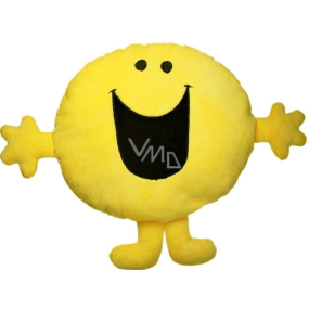 EP Line Mr. Happy plyšový polštář 40 x 8 x 38 cm
