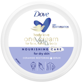 Dove Nourishing Care vyživující krém na tělo, ruce a tvář 250 ml