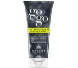 Kallos Gogo Men 2v1 posilující sprchový gel a šampon pro muže 200 ml