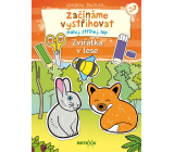 Ditipo Začínáme vystřihovat Zvířátka v lese kreativní sešit 17,5 x 24,1 x 0,8 cm, věk 3+