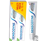 Sensodyne Extra Whitening zubní pasta s šetrně bělicím účinkem 2 x 75 ml, duopack