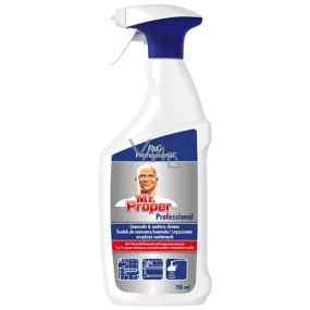 Mr. Proper Profesionální víceúčelový čistič a odstraňování vodního kamene 800 ml rozprašovač