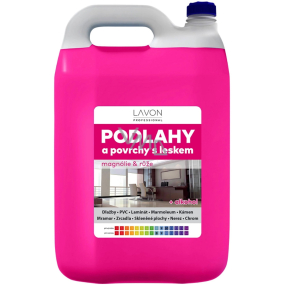 Lavon Magnólie a růže čistič na podlahy a povrchy s leskem 5 l
