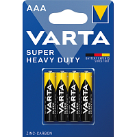 Varta Superlife, baterie AAA, zinko ulhíkové, 4 ks