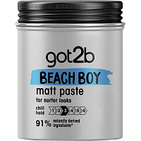 got2b Beach Boy matující pasta na vlasy, střední fixace, 100 ml