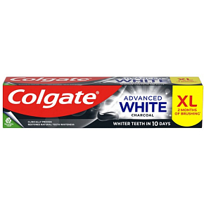 Colgate Advanced White Charcoal zubní pasta, 125 ml