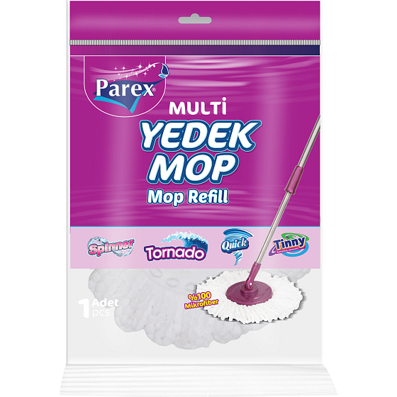 PAREX Náhradní mop pro 360° multifunkční úklidovou sadu
