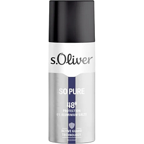 s.Oliver so Pure hydratační deodorant pro muže 150 ml s.Oliver so Pure hydratační deodorant pro muže 150 ml