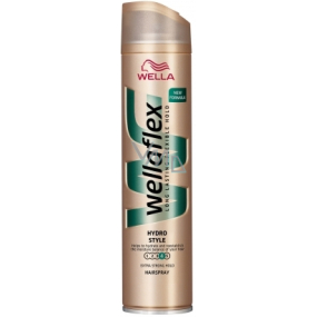 Wella Wellaflex Hydro Style extra silné zpevnění lak na vlasy 250 ml