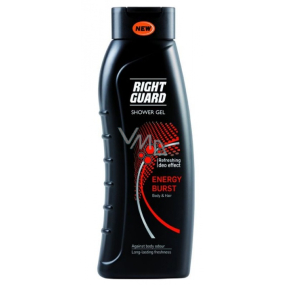 Right Guard Energy Burst sprchový gel pro muže 400 ml