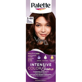 Schwarzkopf Palette Intensive Color Creme barva na vlasy 3-68 Tmavě mahagonový