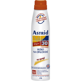 Astrid F30 Mléko na opalování 200 ml sprej