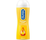 Durex 2v1 Massage Lube Ylang Ylang intimní masážní a lubrikační gel 200 ml