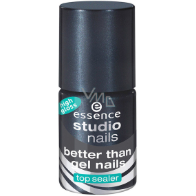 Essence Studio Nails Better Than Gel Nails Top Sealer krycí lak s leskem 10 ml