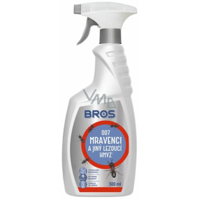 Bros 007 Mravenci a jiný lezoucí hmyz rozprašovač 500 ml