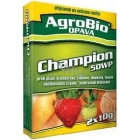 AgroBio Champion 50 WP přípravek na ochranu rostlin 2 x 10 g