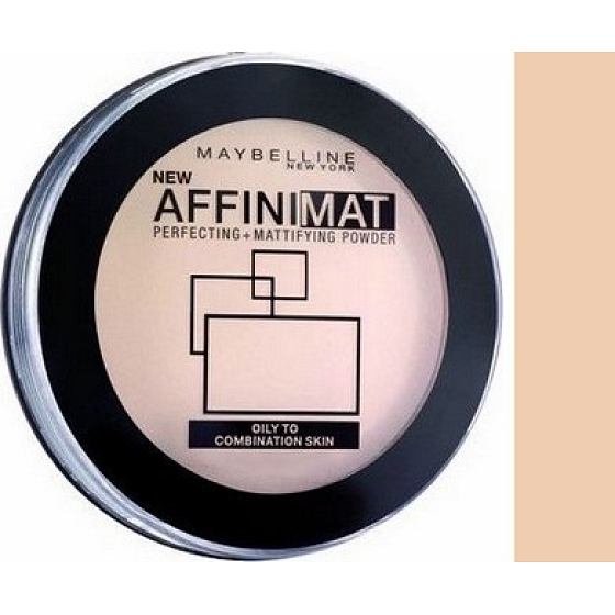 Maybelline Affinimat Perfecting & Mattifying Powder pudr 30 Natural Beige 16 g
